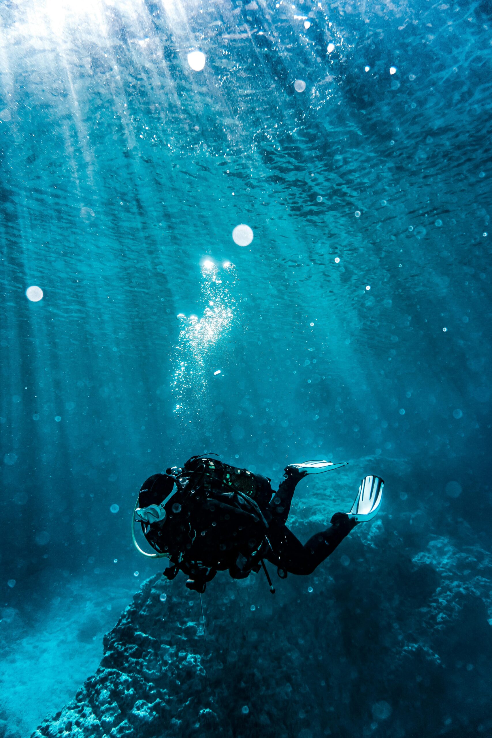 Underwater dive trip